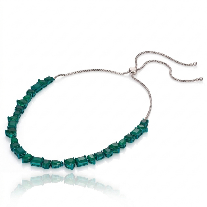 Noiré Emerald Collar Necklace