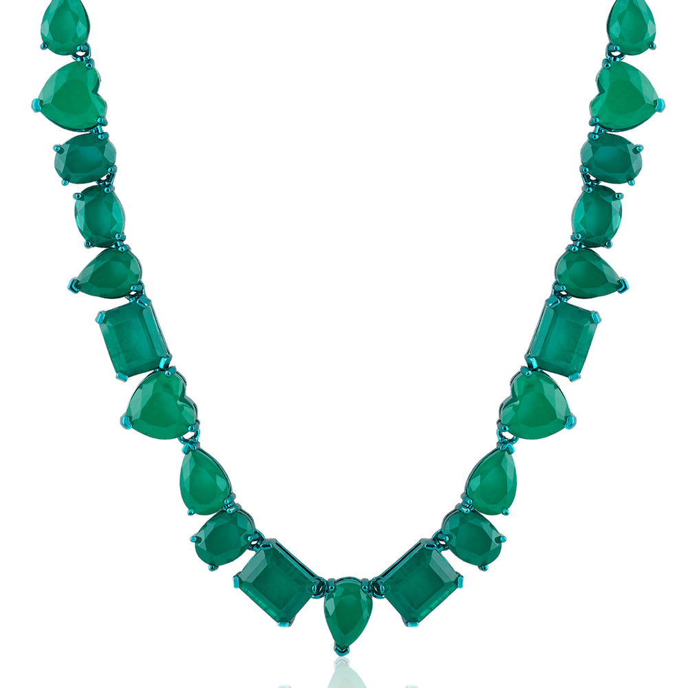 Noiré Emerald Collar Necklace
