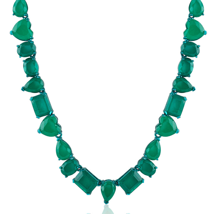 Noiré Emerald Collar Necklace