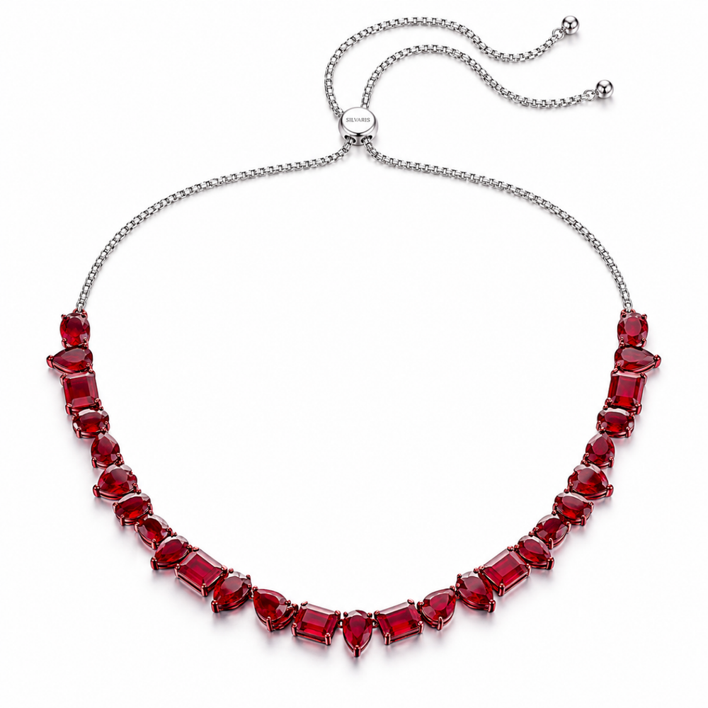 Vivienne Ruby Collar Necklace
