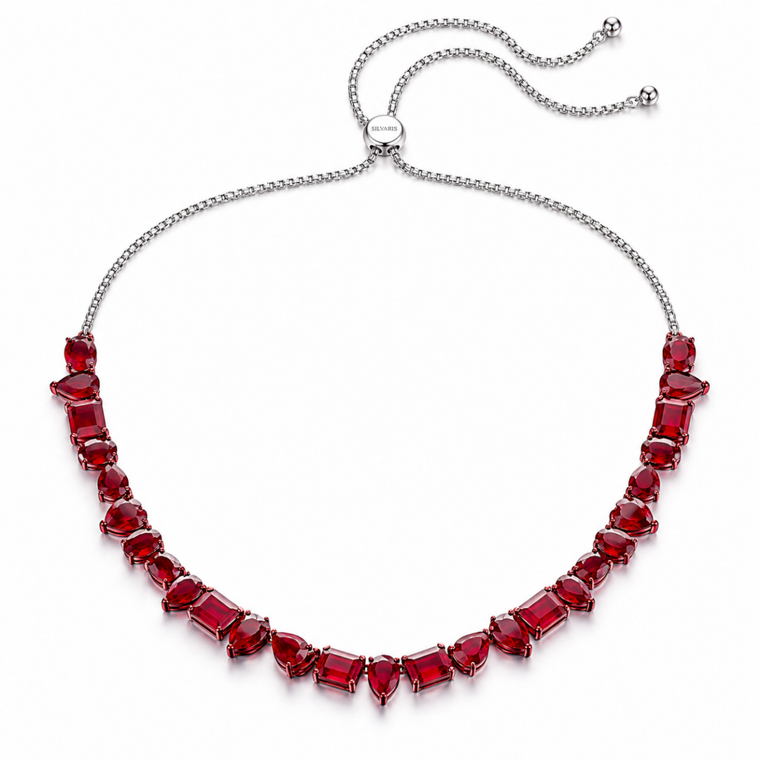 Vivienne Ruby Collar Necklace