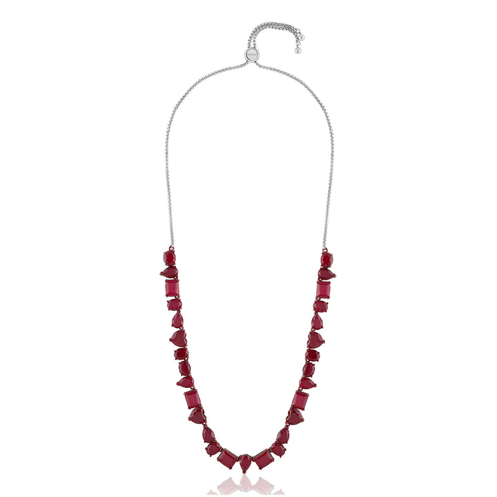 Vivienne Ruby Collar Necklace