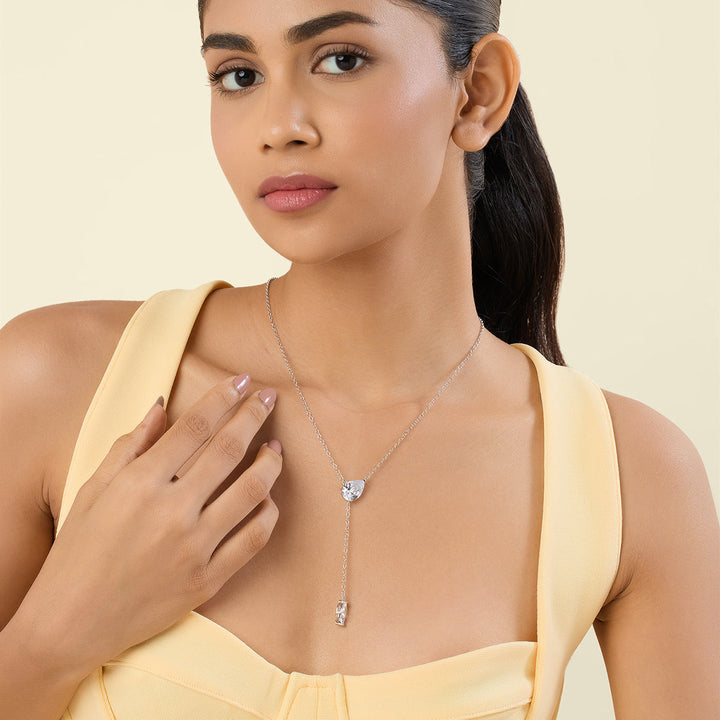 Evelina Opaline Y Necklace