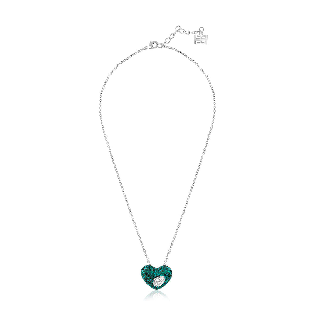 Isolde Emerald Pendant Necklace