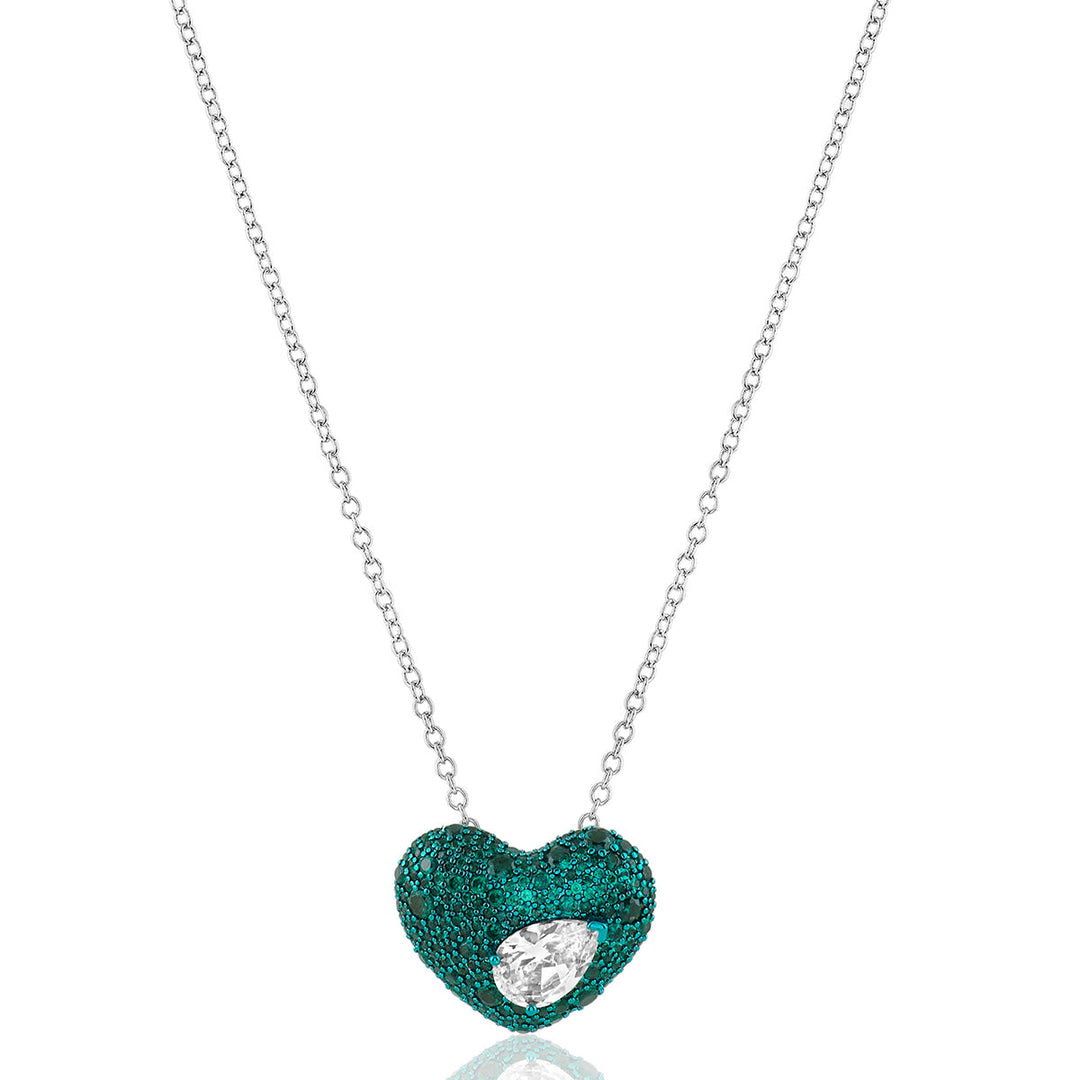Isolde Emerald Pendant Necklace