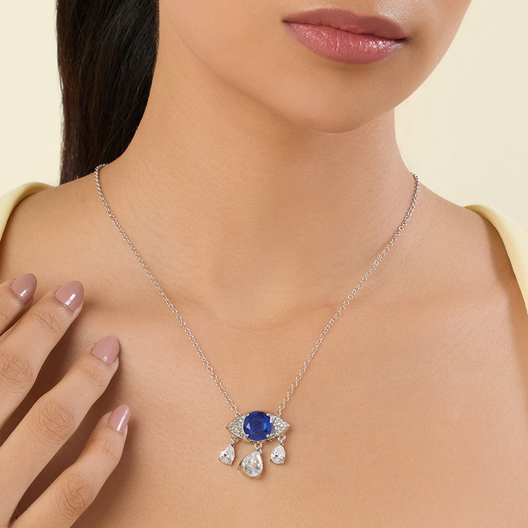 Mirabelle Sapphire Pendant Necklace