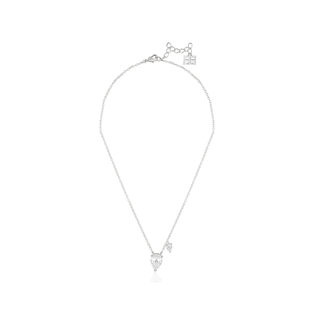 Camellia Opaline Pendant Necklace