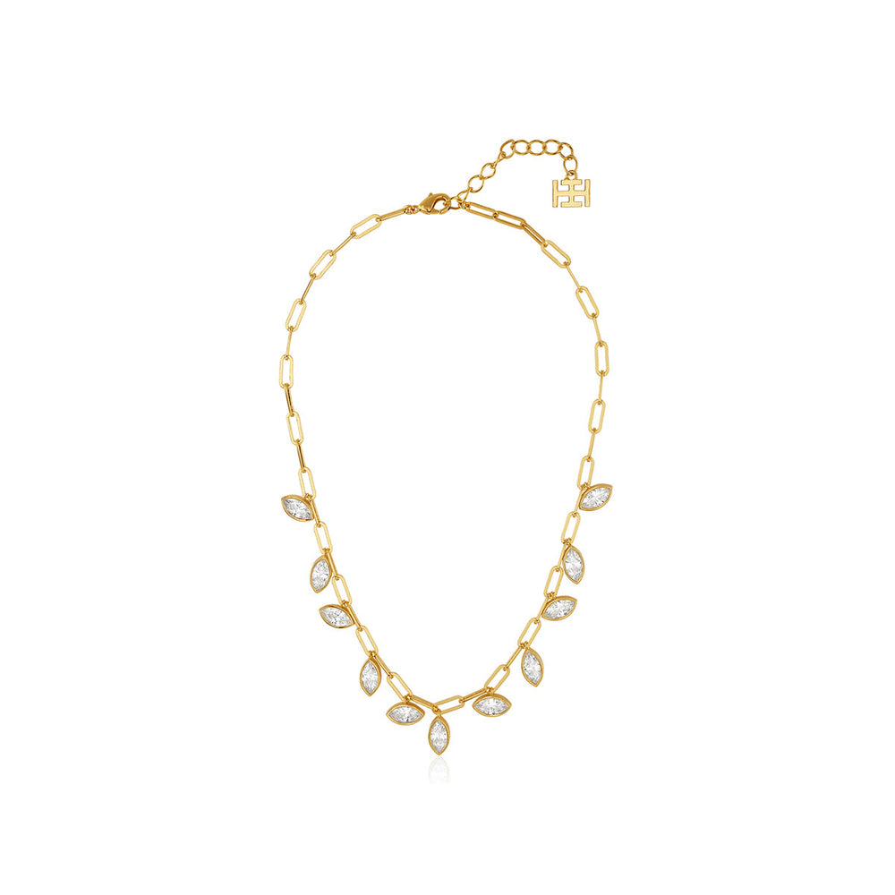 Aurelia Golden Station Necklace