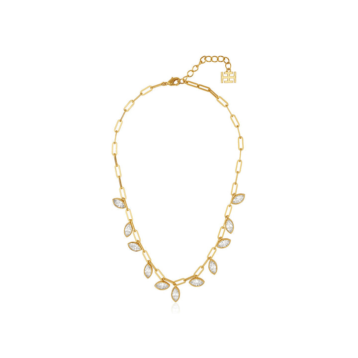 Aurelia Golden Station Necklace