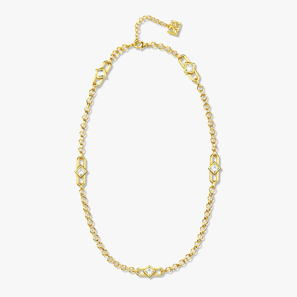 Customisable Squara Mirror Long Necklace