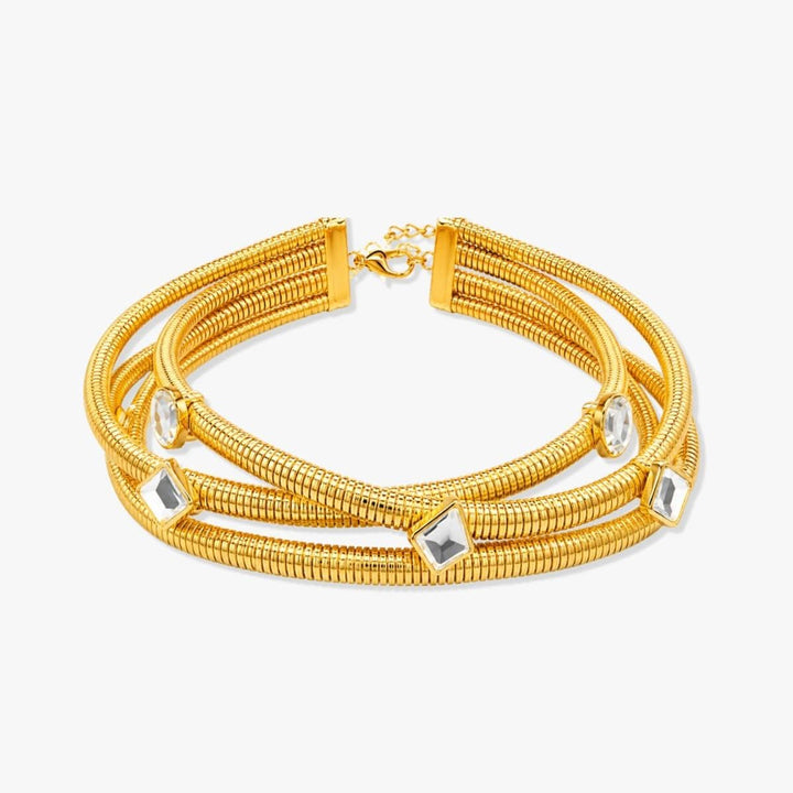 Geo Statement Mirror Choker