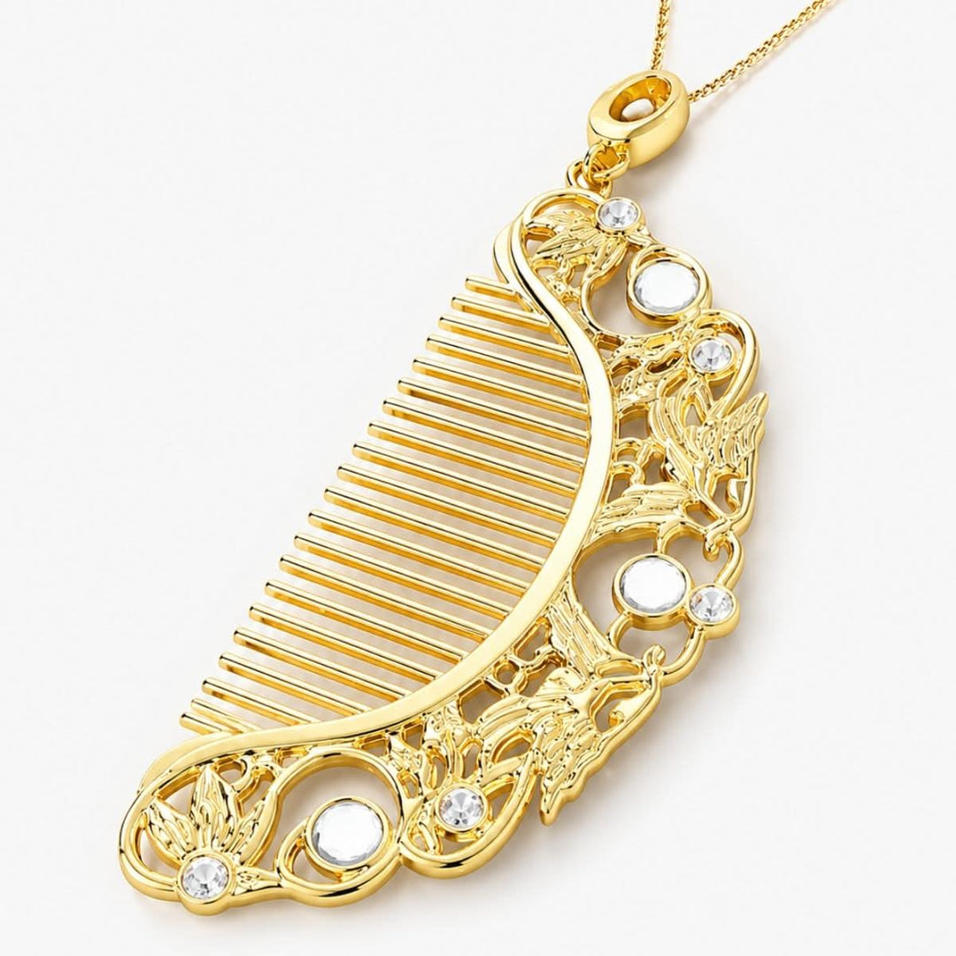 Comb Crystal Charm