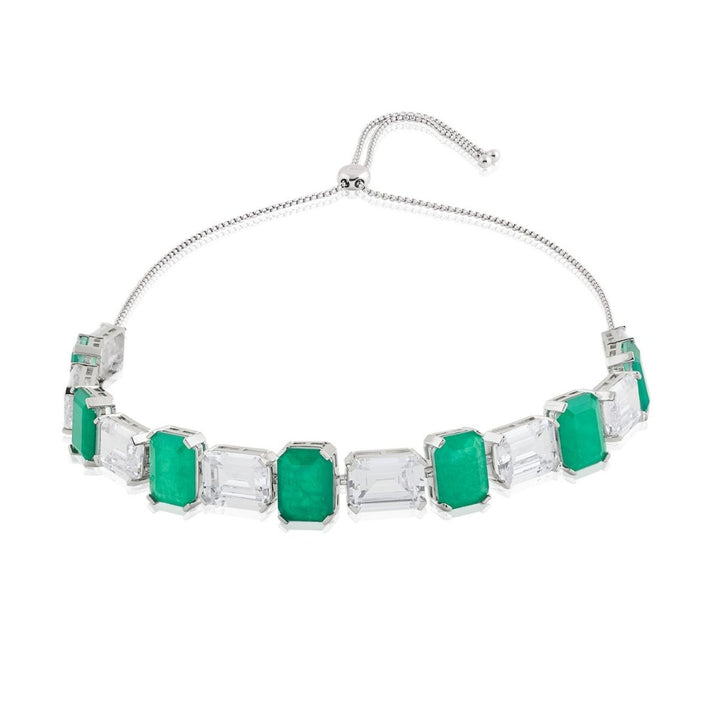 Emeraldine Botox Choker Necklace