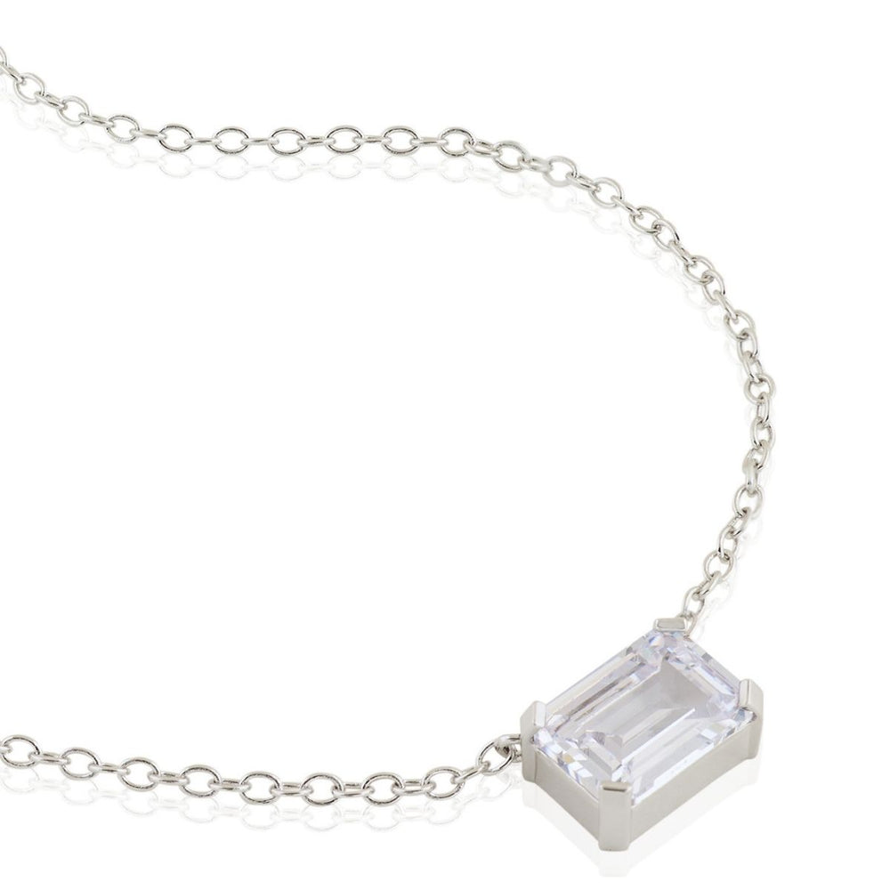 Diamante Botox Pendant Necklace