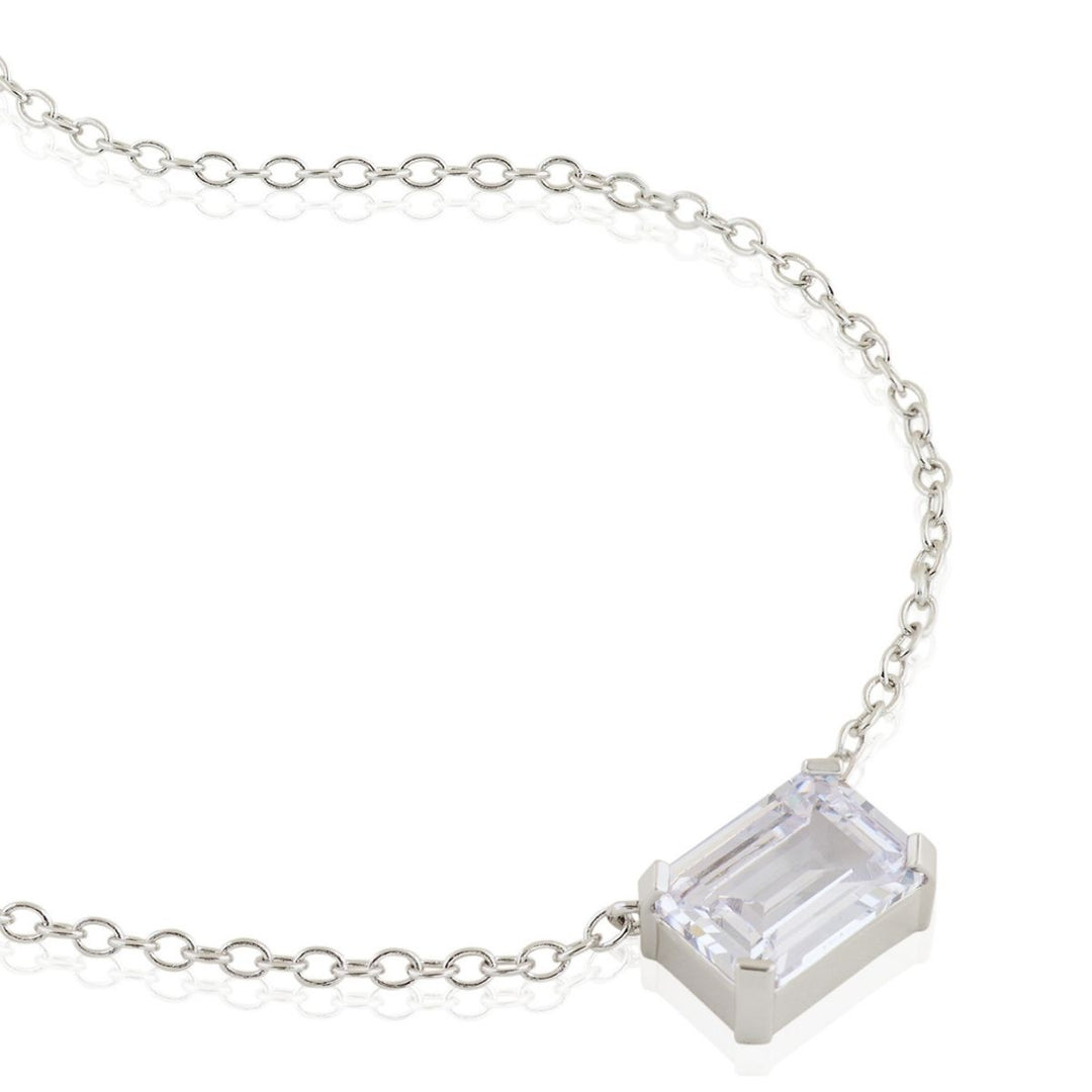 Diamante Botox Pendant Necklace
