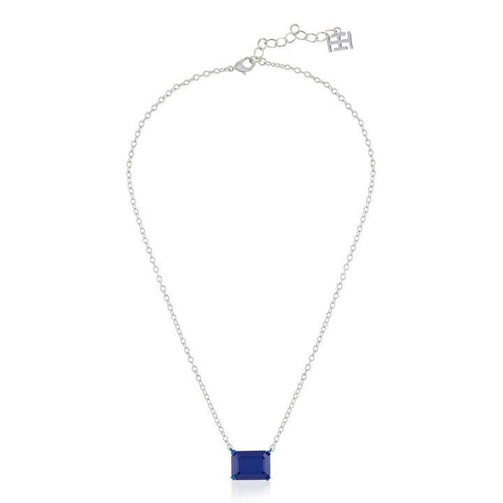 Sapphire Botox Pendant Necklace