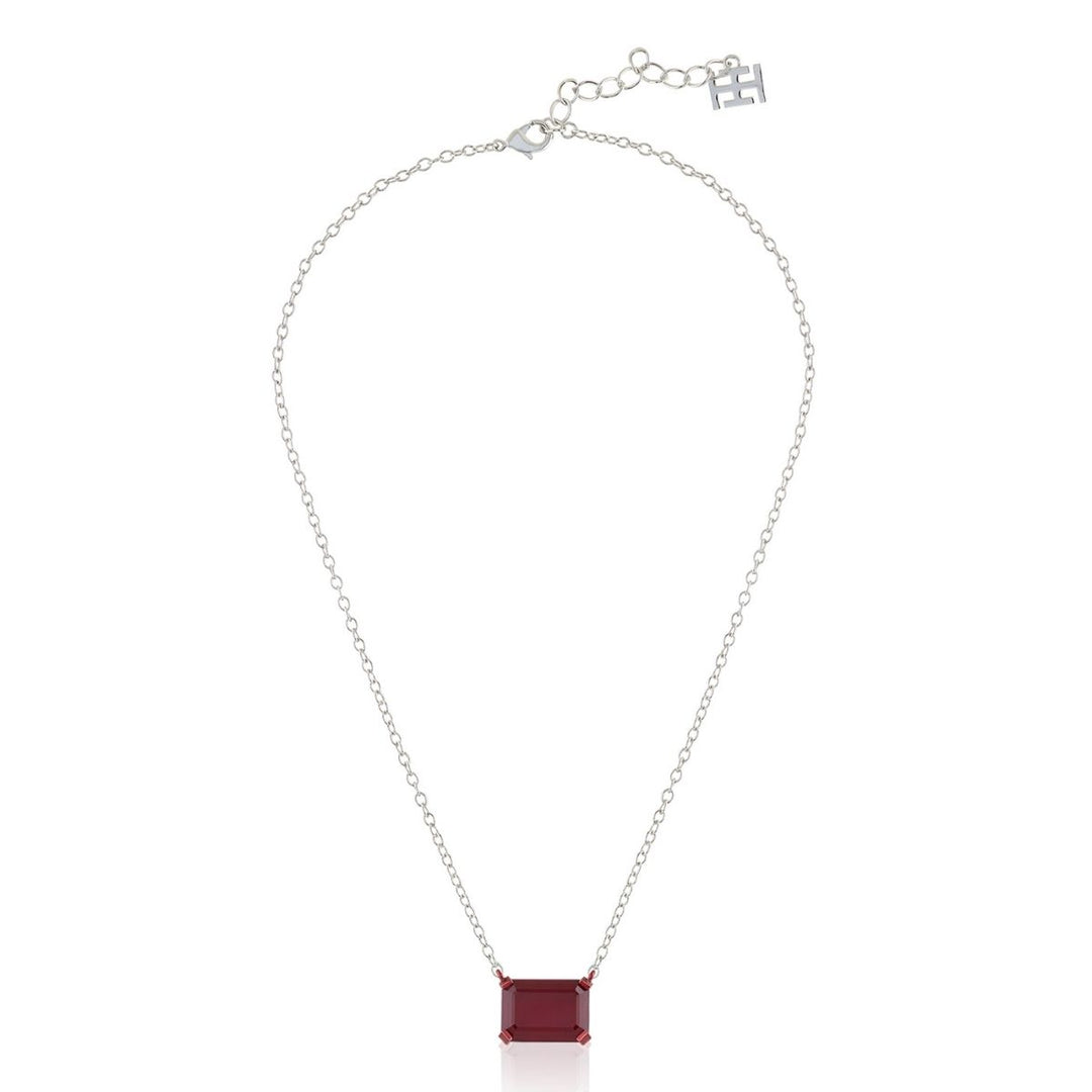 Ruby Botox Pendant Necklace
