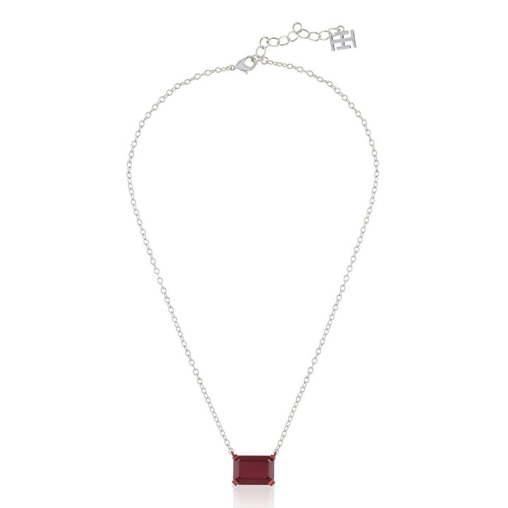 Ruby Botox Pendant Necklace