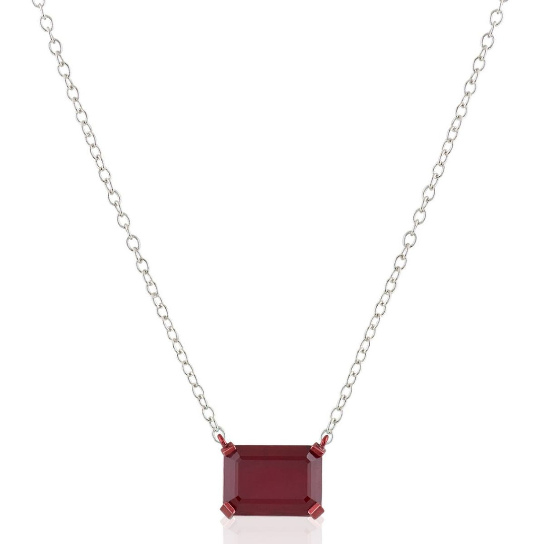 Ruby Botox Pendant Necklace