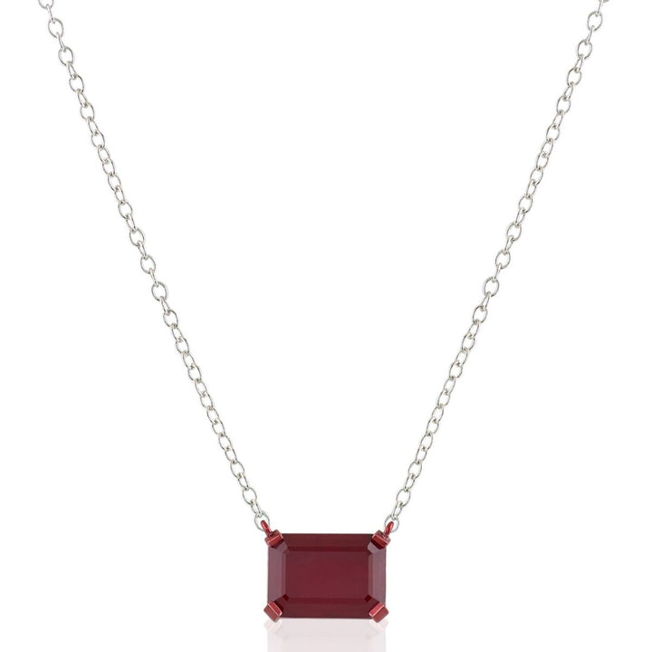Ruby Botox Pendant Necklace