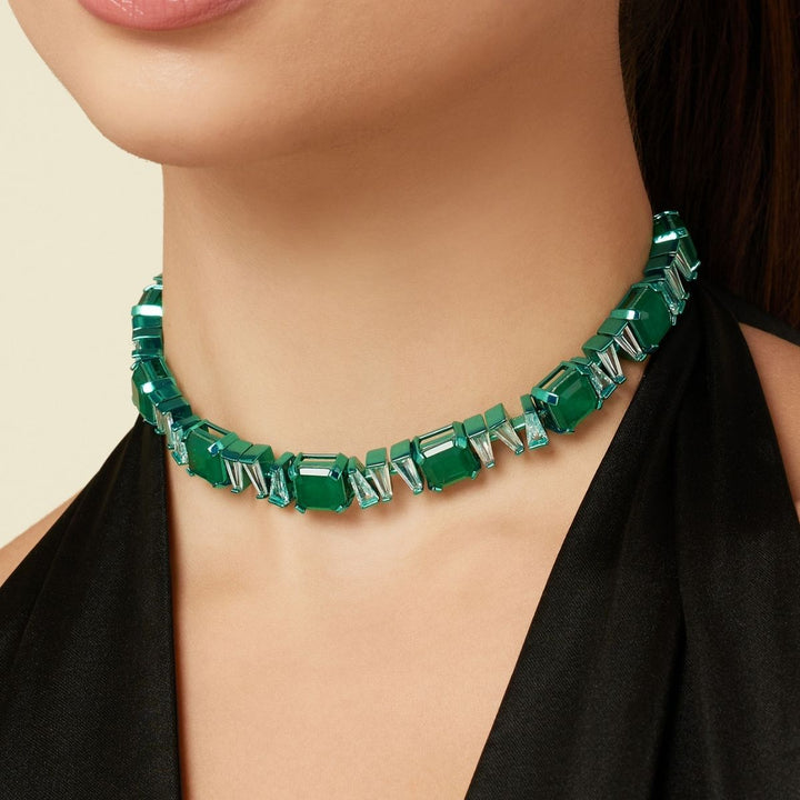Memoire Emerald Botox Choker Necklace