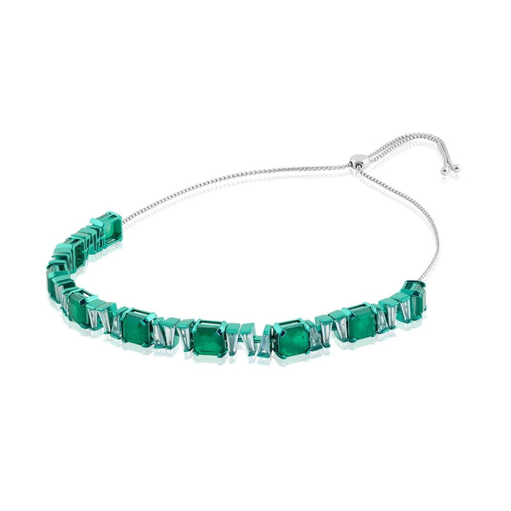 Memoire Emerald Botox Choker Necklace
