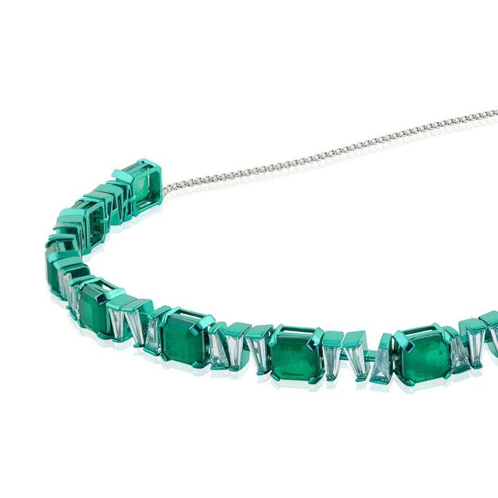 Memoire Emerald Botox Choker Necklace