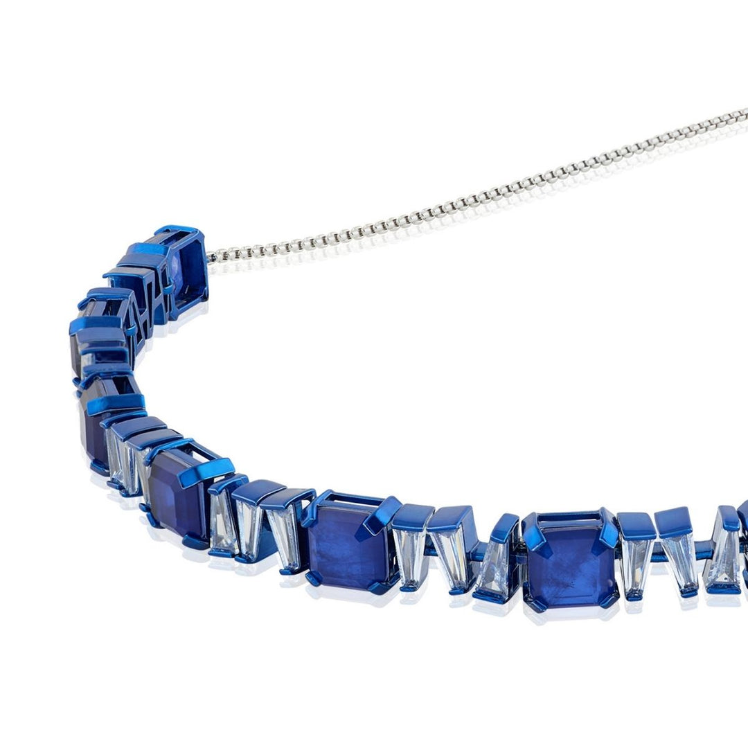 Memoire Sapphire Botox Choker Necklace