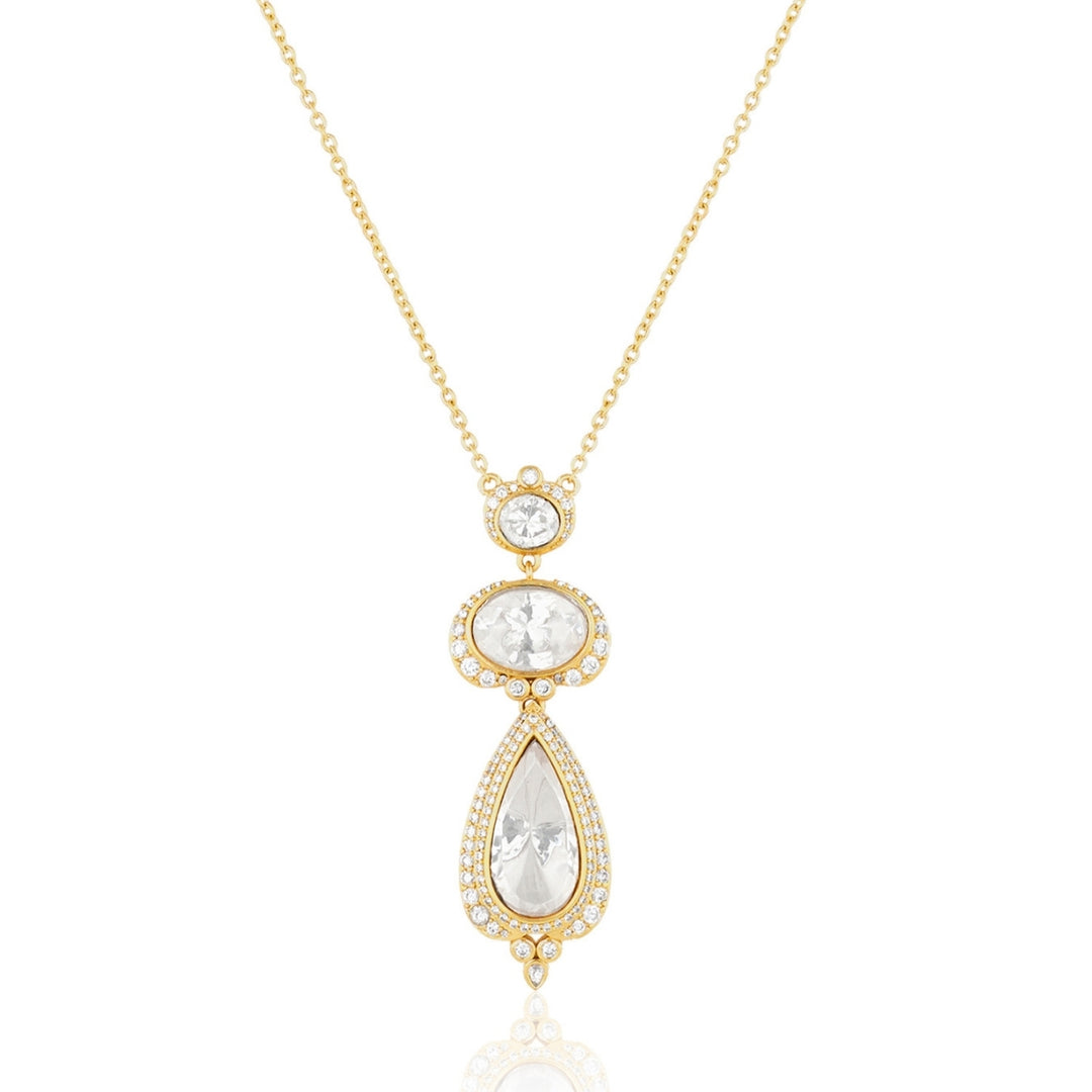 Polki Royal Cascade Necklace