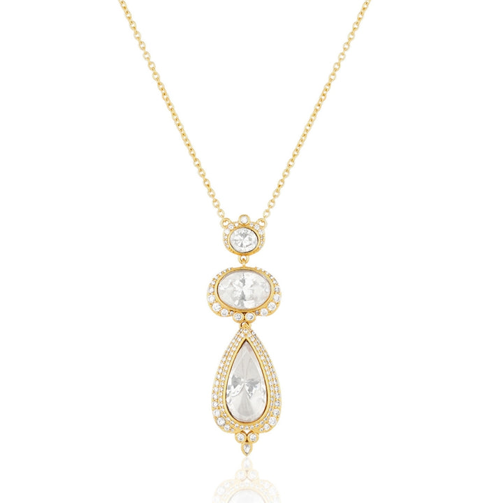 Polki Royal Cascade Necklace