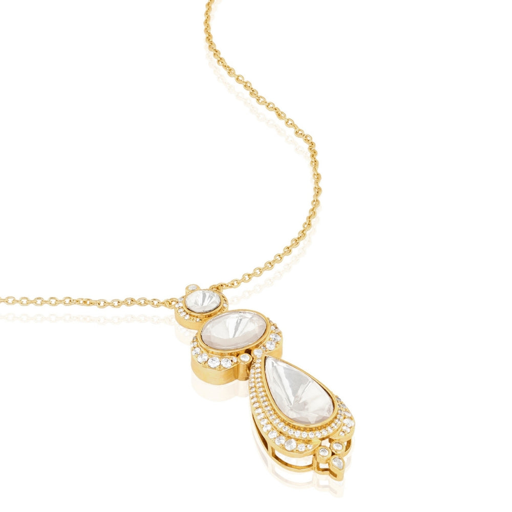 Polki Royal Cascade Necklace