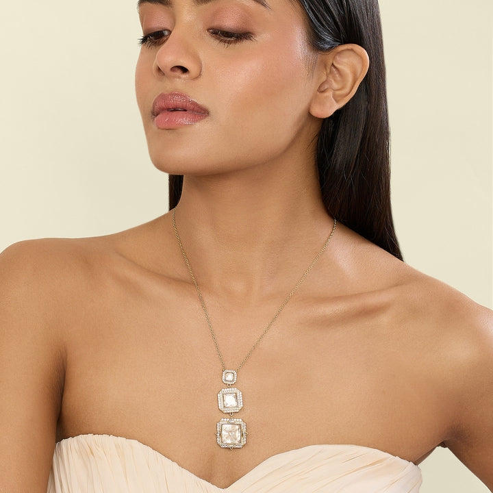 Polki Magnifica Pendant Necklace
