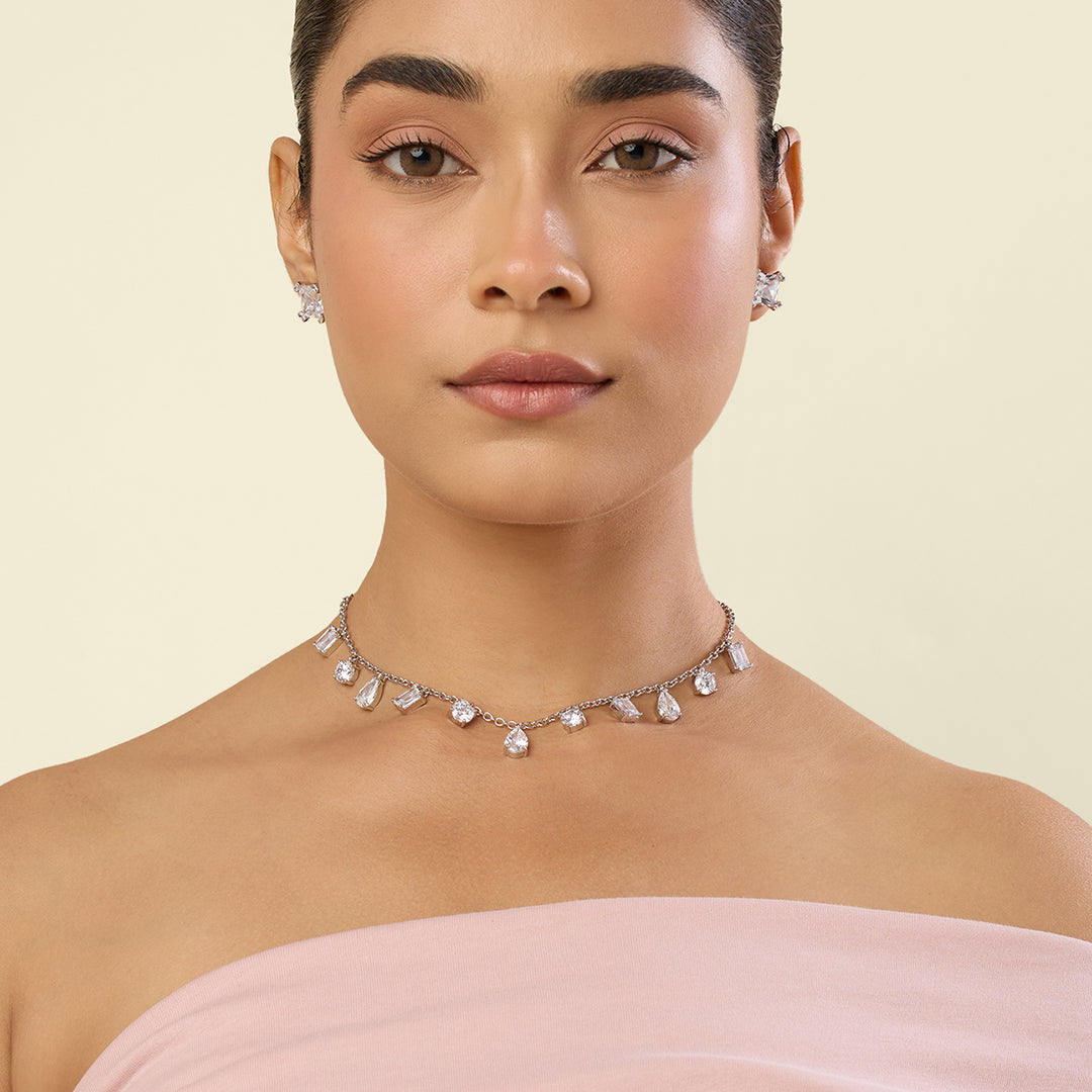 Florence Diamante Necklace Set