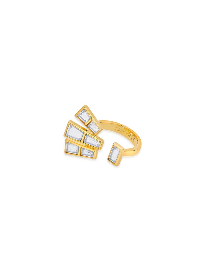 Three Pillars Open Ring
