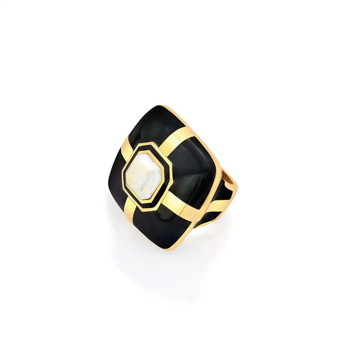 Rosa Mirror Ring