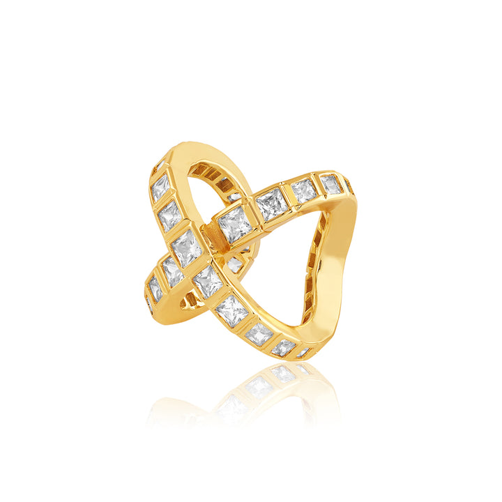 Nazm CZ Cross Ring