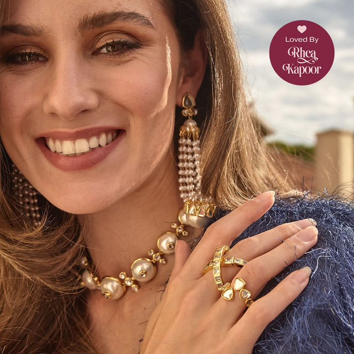 Jugni Wrap Open Ring 