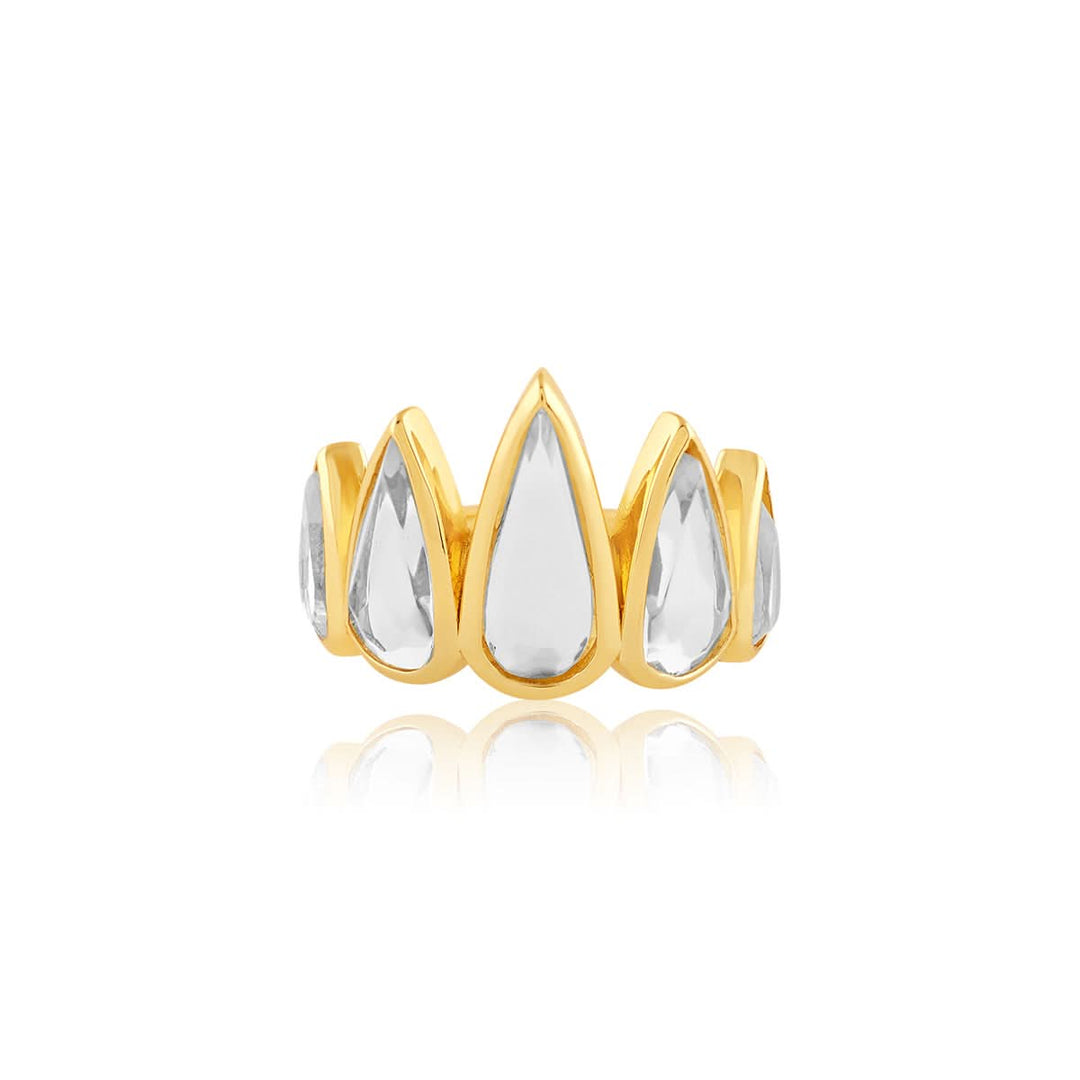 Jugni Mirror Princess Ring