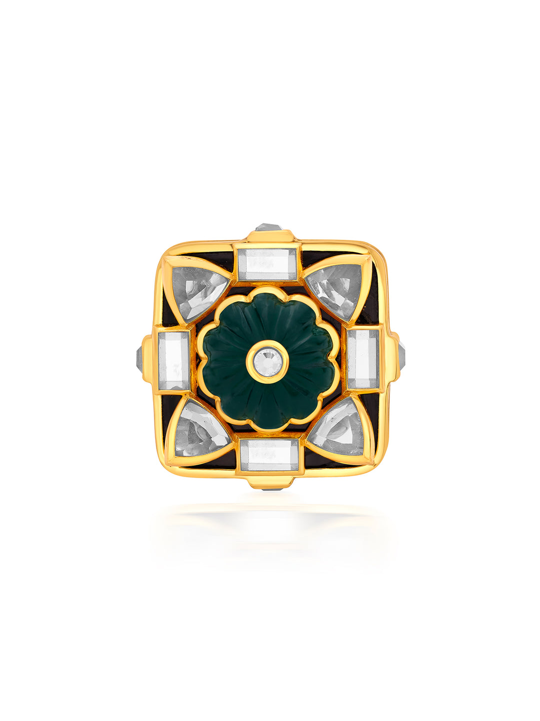 Raina Hydro Emerald Rani Ring