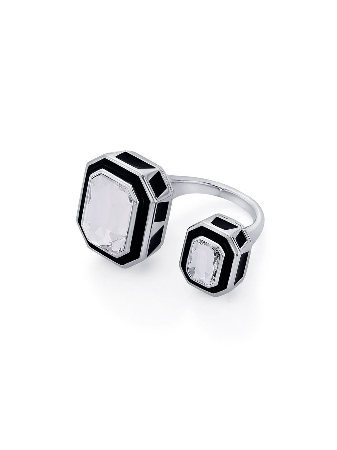 Bougie Dual-Crystal Ring