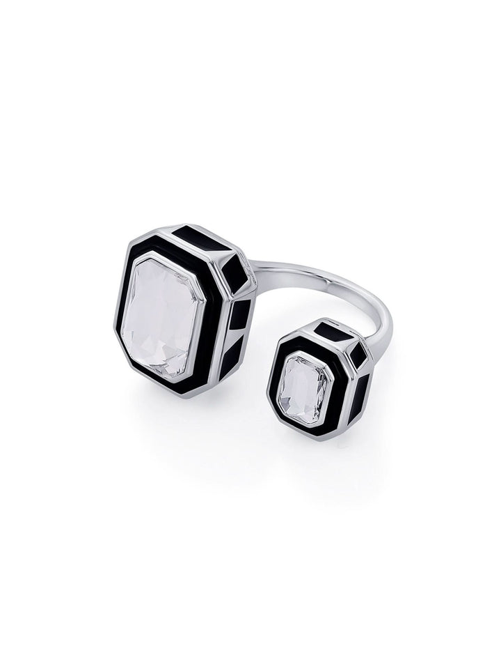 Bougie Dual-Crystal Ring