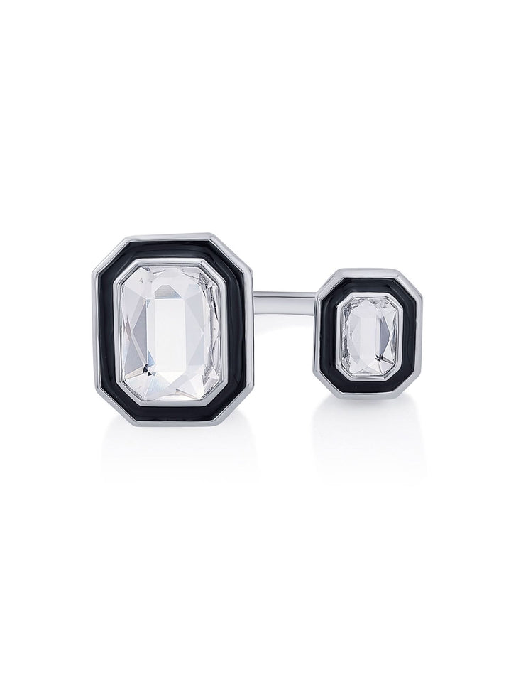 Bougie Dual-Crystal Ring