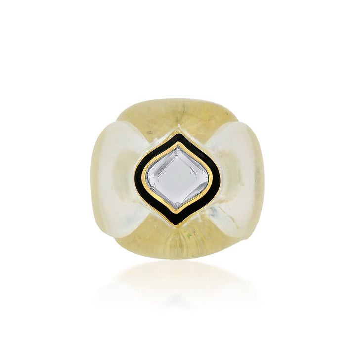 Bougie Mirror Resin Chubby Ring