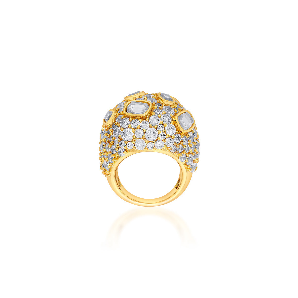 Stan Statement Ring - Isharya | Modern Indian Jewelry