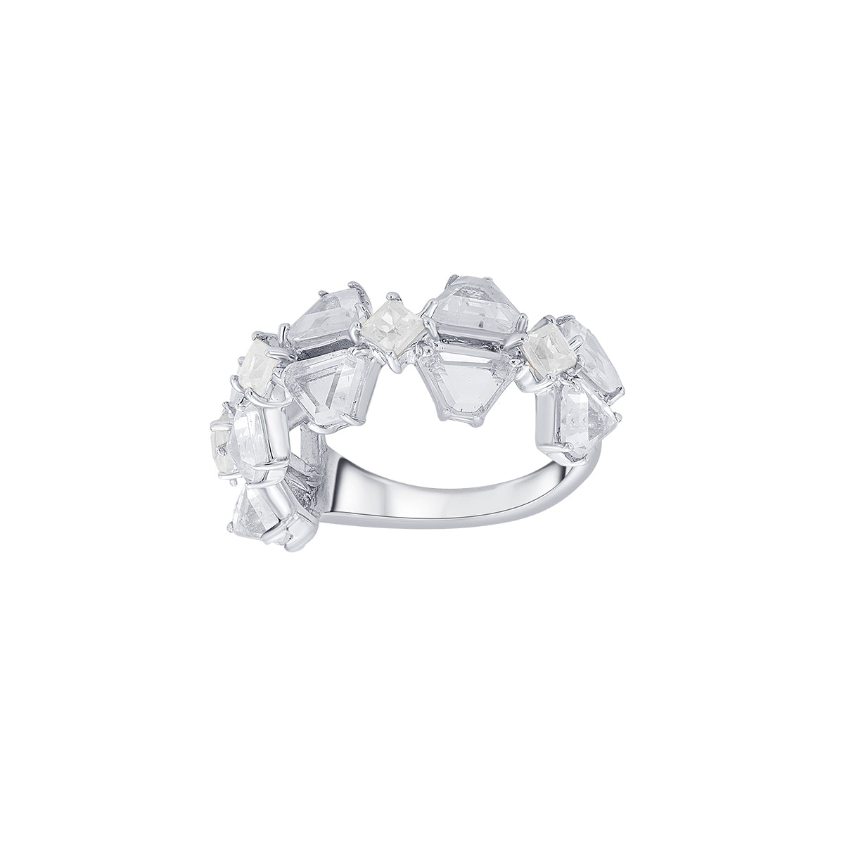 Bahamas 925 Silver Ring - Isharya | Modern Indian Jewelry
