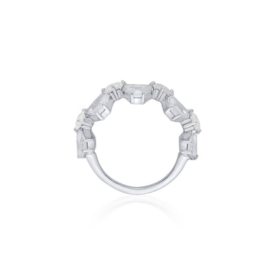 Bahamas 925 Silver Ring - Isharya | Modern Indian Jewelry