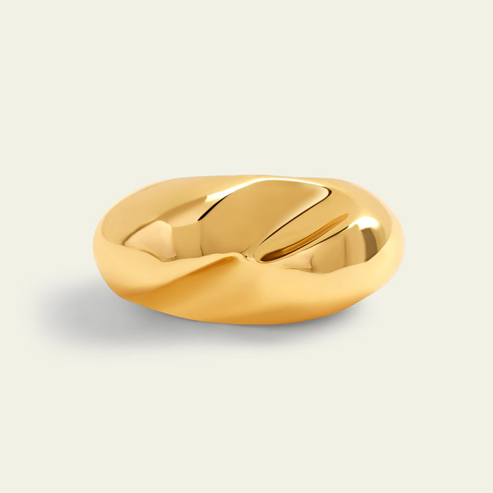 Gold Heart Ring 