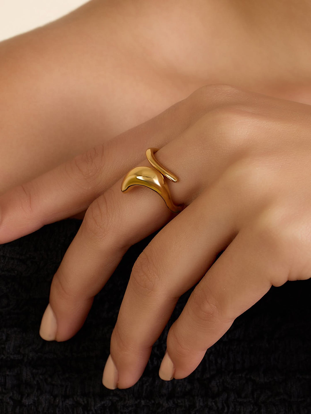 Moon Bubble Ring
