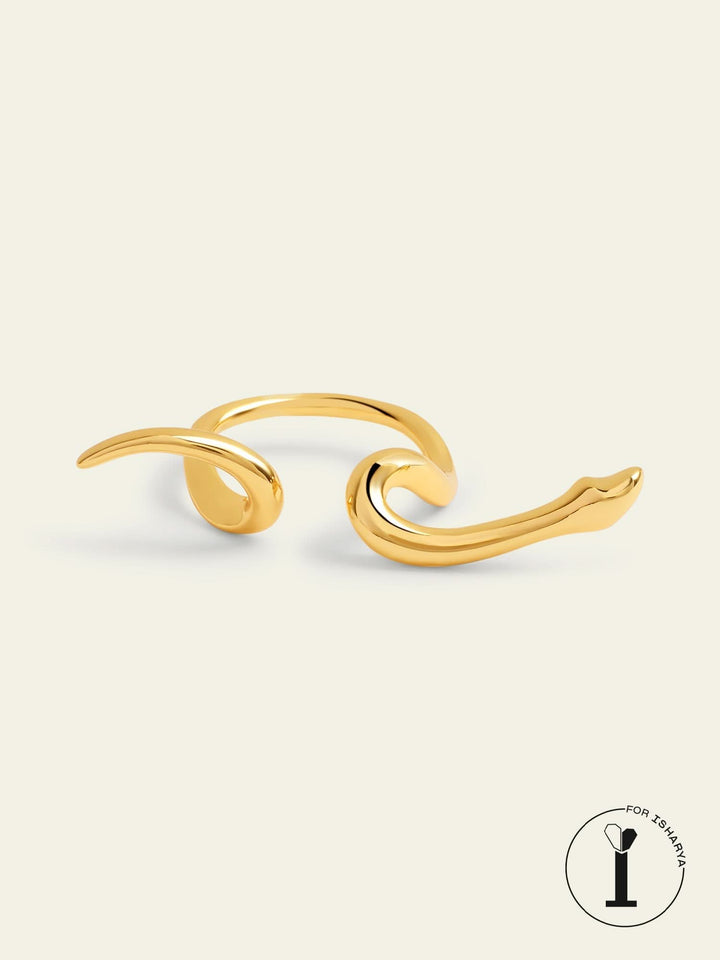 Gold Slither Ring
