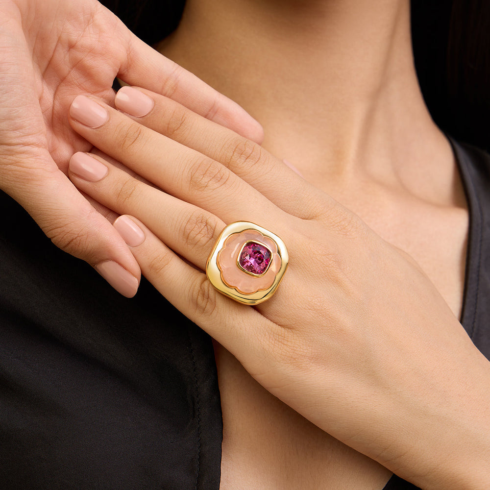 Pink Amethyst Ring